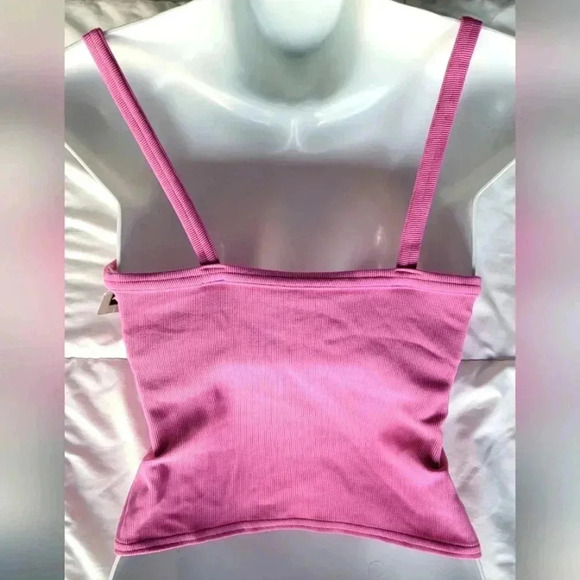 Chadwick Pink Textured Tankini Swim Top Size 8 NWT - Picture 4 of 7